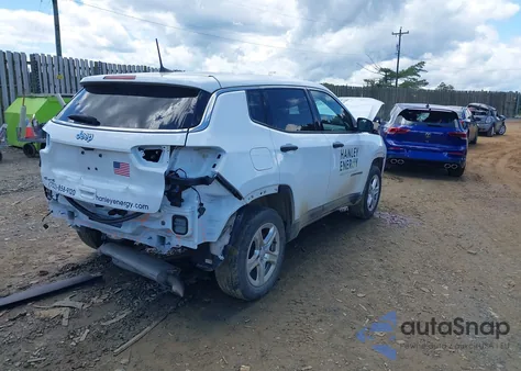 2023 Jeep Compass Sport 4X4 z USA, uszkodzony, nr VIN 3C4NJDAN8PT558325